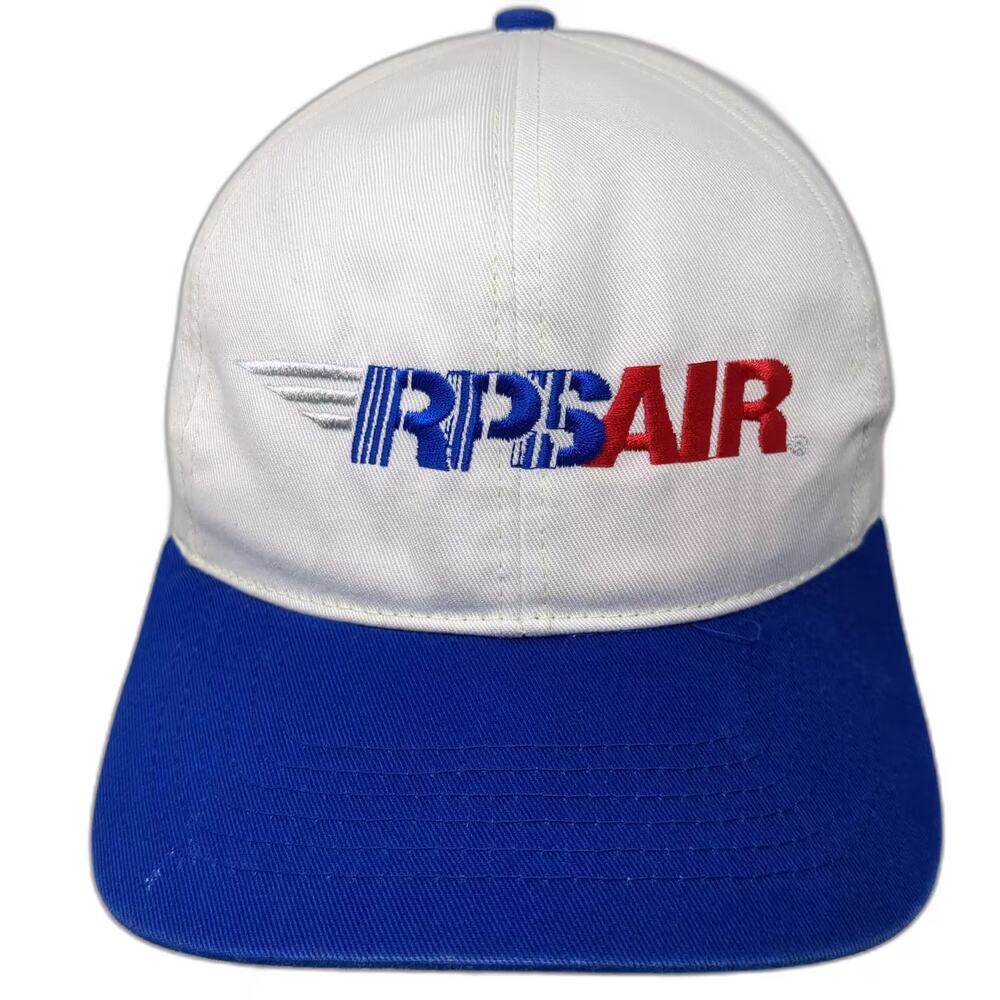 Competitive Edge RPS AIR Hat Snapback White Blue OS Embroidered Wing Logo Cotton
